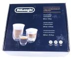 Thermogläser-Set für DeLonghi Kaffeemaschine 5513284451 Espresso, Cappuccino, Latte Macchiato