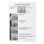 Verdampferklappe-Lager-Kit für Dometic Kühlschrank 207999317 Lager, Klappe