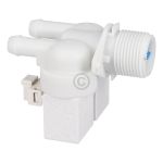 Magnetventil 2-fach 180° 12mmØ passend für Beko 2466302002 BLUPARTS in