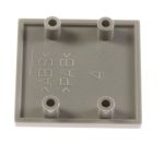 Türstopfen für Kühlschrank AEG 2634013052 30x30mm