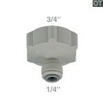 Wasseranschluss LG 4932JA3018A 1/4" für KühlGefrierKombination SideBySide