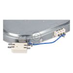 Strahlheizkörper oval 170x265mm 2300/1500W Küppersbusch 544116 für Kochfeld