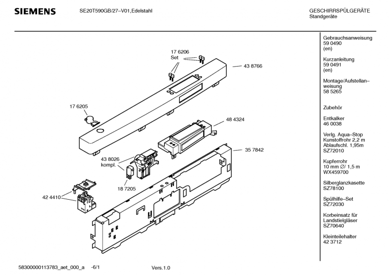 Ersatzteile_SE20T590GB_2F27_Bild_1