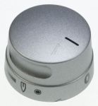 Gas-Knebel für Ofen Electrolux 3425759036 Edelstahl