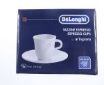 Espressotassen DeLonghi 5513283721 Porzellan, 70ml, 2er-Set