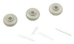 Räder und Achsen für Staubsauger Dyson 96581401 Laufwerk Rollen DC62 SV03 SV05 SV06 SV09
