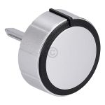 Waschmaschinen-Knebel für Whirlpool Indesit 481010749330 silber, BK, 15