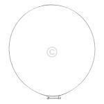 Spannring für Midea Waschmaschine 12938100000020 Türmanschette