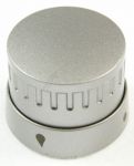 Drehknopf Scandium 8809 für Amica Ofen 9070282 Edelstahl
