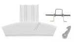Weißer Waschmaschinen-Türgriff Com c00259409 für Frontlader