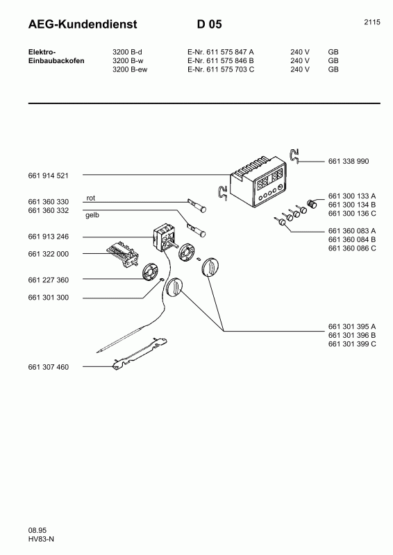 Ersatzteile_Competence_3200_B_D_GB_61157584700_Bild_1