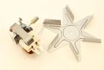 Umluftmotor für Ofen Whirlpool Indesit C00989634 Umluft Gebläse