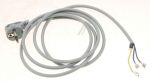 Netzkabel für Waschmaschine Whirlpool 488000645166 3x2000mm, EU-Stecker, Ferritkern