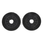 Kohlefilter wie Amica 1160826 KF17146 160mmØ für Dunstabzugshaube 2Stk