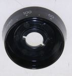 Whirlpool Indesit Ofen Knebelscheibe 482000023231 schwarz, Thermostat