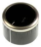 Knebel für Ofen Beko Grundig Arçelik C00866744 schwarz Ofenregler