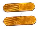 Hintere gelbe Seitenreflektoren links/rechts JEEP JE-JXP0623-007 für E-Scooter