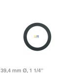 Dichtung Gummidichtring 30,5x39,4mmØ für 1 1/4" Siphon Waschbecken 1Stk