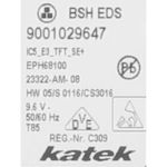 Bedienelektronik SIEMENS 00708040 für Backofen
