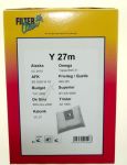 Mikrobeutel-Set Y27m für Staubsauger Filterclean FL0782K 4 Beutel + 1 Filter