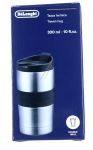 DeLonghi Kaffeemaschinen-Thermobecher DLSC074 235 ml Edelstahl, doppelwandig