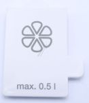 Enthärtungsdeckel für Waschmaschine Beko C00891715 Verschluss Kappe