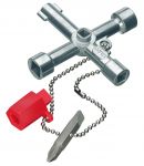 Knipex-Werk Schaltschrank-Schlüssel 76mm 00 11 03
