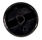 Drehgriff Backofen Bosch 10005895 silber, Kunststoff