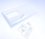 Gehäuseabdeckung vorne STIEBEL ELTRON 254580 für Durchlauferhitzer