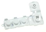 Druckknopf für Waschmaschine Samsung DC6402395A Gehäuse ABS