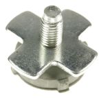 Einstellbarer Fuß für Midea Waschmaschine 12638100001125 für Waschmaschinen