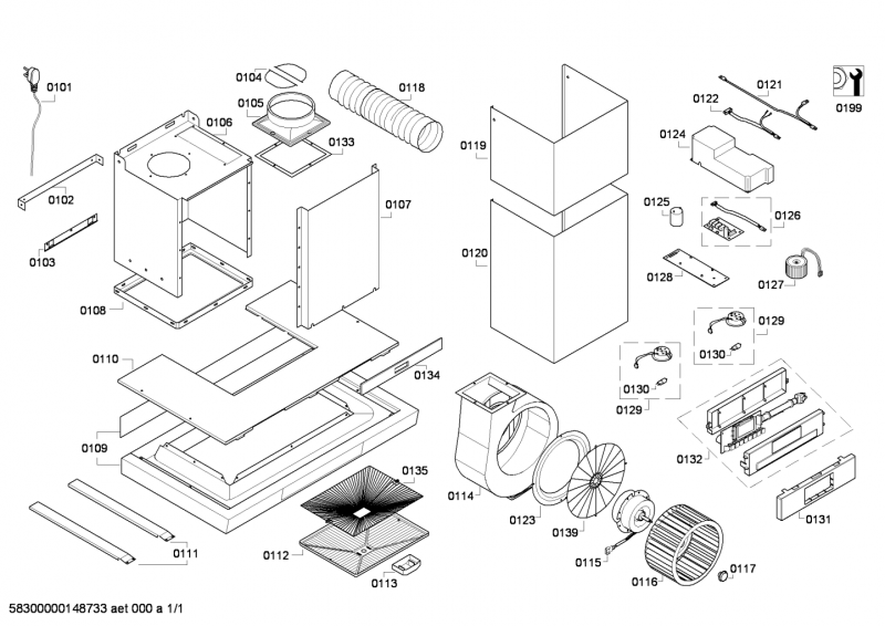 Ersatzteile_LC58950TI_2F03_Bild_1