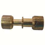 Messing-Reduzierkupplung für Kühlschrank Lokring L13000632 6/4,5mm gerade