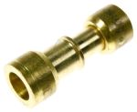 Messing-Reduzierkupplung für Kühlschrank Lokring L13000654 8/6mm gerade
