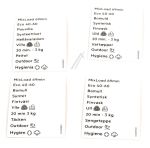 Knebelblende für Waschmaschine Electrolux 140248527057 selbstklebend Regler