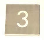 Blende Nr. 3 für Kühlschrank Liebherr 743255600 Frontblende, weiß