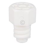 Gerätefuß Einstellfuß passend für Electrolux 125011902/9 weiß 40mm