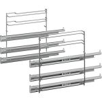 Auszugsschienen Set für 3 Backbleche Roste SIEMENS HZ638370 17001179 in Backofen