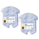 Rasierer-Reinigungskartusche Braun, 2er Set Braun