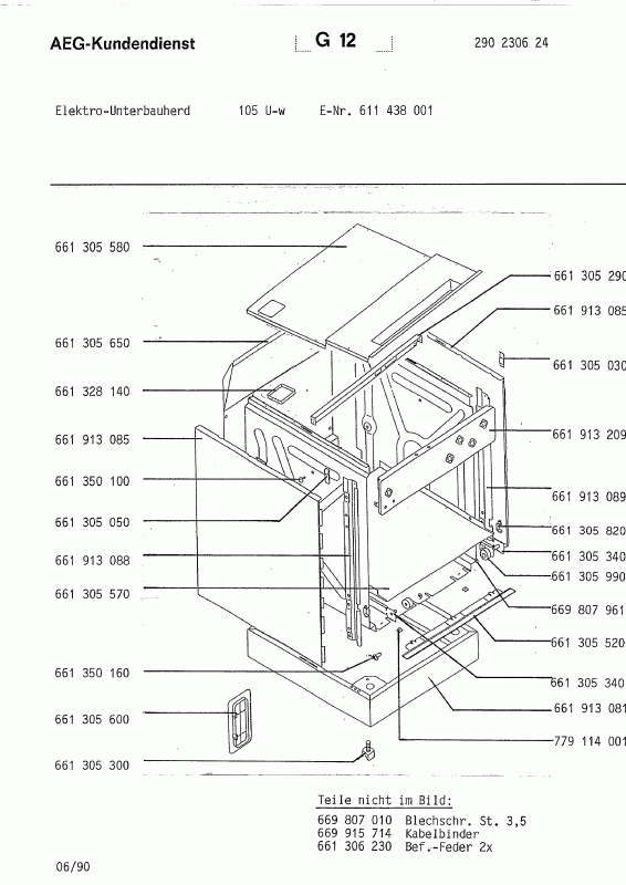 Ersatzteile_Competence_105_U_W_61143800100_Bild_2