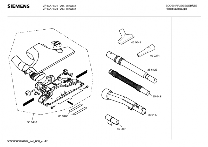 Ersatzteile_CONVERTO_D_1300W_VR43A75_2F01_Bild_3