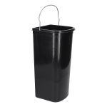 Inneneimer 8 liter schwarz Hailo 1226249 für Einbau-Abfallsammlersystem Hailo