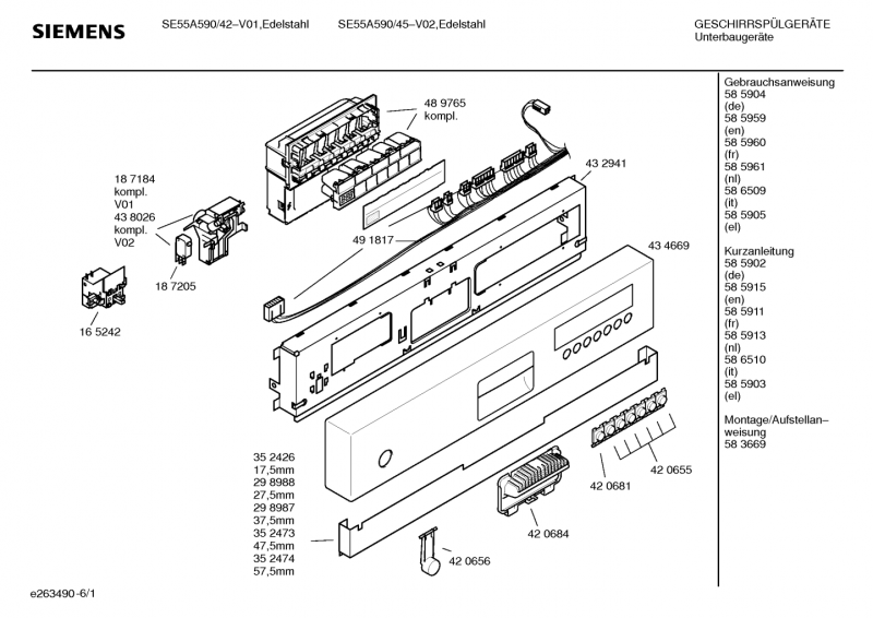 Ersatzteile_SE55A590_2F45_Bild_1