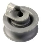 Korbrolle oben für Geschirrspüler Bosch 00165313 grau, 1 Stück