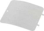 Abdeckung für Mikrowelle Bosch 12022515 Tür, weiß