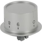 Drehgriff-Kochstelle without extendable cooking zoneround, fix, stainless