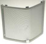 Lüftungsgitter-Set für Klimaanlage Electrolux 4055444204 Luftfilter, Zierleiste, Grau