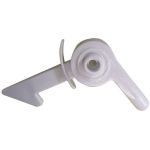 Schließhaken für Trockner Whirlpool/Indesit 481241719156 Tür Verriegelung