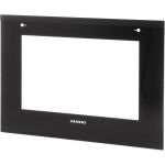 Frontglas für Ofen Bosch/Siemens 20005177 Schwarz, Inox