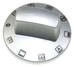 Knebel Funktionen Inox AEG 5617191266 Ofenknopf